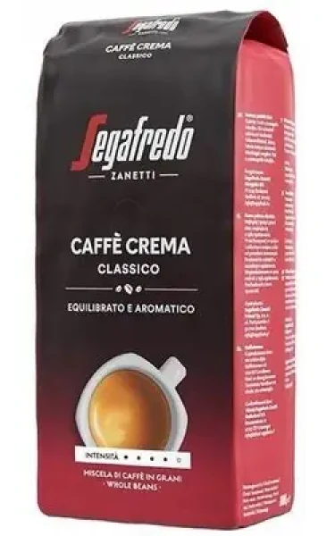 Segafredo Caffé Crema Classico 1 kg / Zrnková káva / 50% Arabica amp; 50% Robusta (5900420080093)