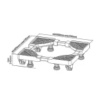 Univerzálny pohyblivý podstavec MC-855 / Podstavec / univerzálny / 3,26 kg (MC-855)