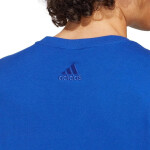 Pánske tričko Essentials French Terry Big Logo M IC9325 Blue - Adidas XL