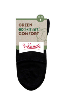 Dámské ponožky bio bavlny lemem GREEN COMFORT SOCKS růžová model 15437552 Bellinda Velikost: