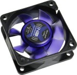 Noiseblocker BlackSilent Fan XR-2 modrá / 60mm / 15 dB @ 2200 RPM / 14.12 CFM / 3-pin (ITR-XR-2)