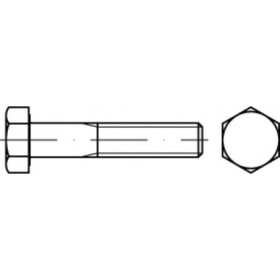 TOOLCRAFT TO-5442678 šesťhranná skrutka 25 mm 51 mm vonkajší šesťhran 83931 ocel 100 ks; TO-5442678