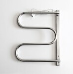 OLSEN SPA - Elektrický sušiak otočný - Rozmery sušiakov - ES 2 - 35 × 565 × 475 mm, nerez, 30 W OLBES2ON