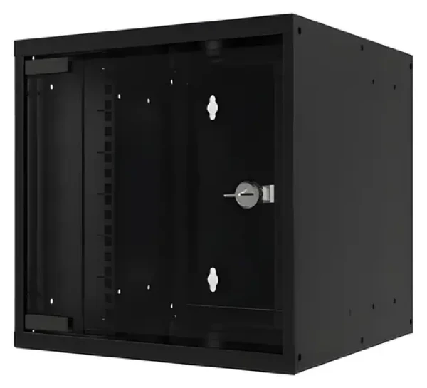 EFB WGB-1006TS.30 čierna / Nástenný rozvádzač / 10" / 6U / 312x304x300 mm / IP20 (WGB-1006TS.30)
