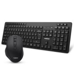 Niceboy MK10 Combo čierna / Set bezdrôtovej klávesnice a myši / CZamp;SK layout / 1600 DPI / 2.4 GHz USB dongle (office-MK10-combo)