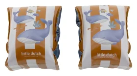 Little Dutch Nafukovacie rukávniky Ocean WORLD modrá / od 2 do 6 rokov / PVC (2016384LD)