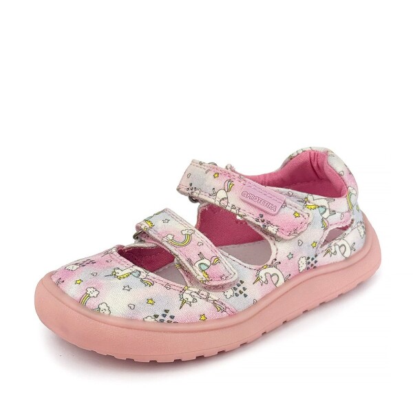 Dievčenské barefoot sandále PROTETIKA TAFI PINK UNI - 25