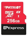 Patriot EP Express microSDXC 256 GB / Pamäťová karta / UHS-I U3 V30 / Class 10 / 800/600 MB/s (PEF256GEPEXMCX)