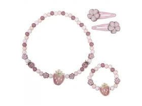 Little Dutch Sada drevených šperkov Jahody