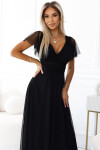 Dámske šaty 562-3 NASTIA - Numoco basic černá Univerzální