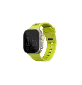 UNIQ Stride FKM remienok pre Apple Watch 49 46 45 44 mm - LIME GREEN (zelená) (8886463688618)