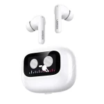 Ugreen 55137 EchoBuds Magic biela / bezdrôtové slúchadlá / bluetooth / LCD displej dotykový / výdrž až 30 hod. (55137)
