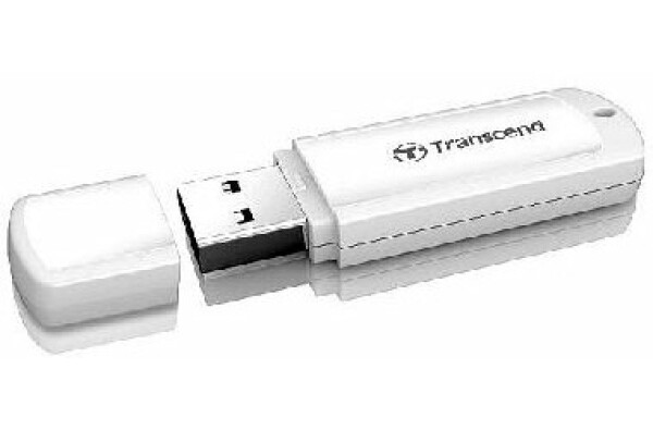 Transcend JetFlash 370 32GB biela / Flash Disk / USB 2.0 (TS32GJF370)