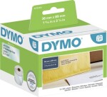 Dymo štítky 89mm 36mm, velké, ks, S0722410