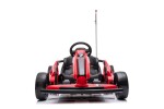 Mamido Detská elektrická motokára A035 Drift červená