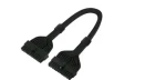 SilverStone 24 pin ATX kábel 35cm čierna (SST-PP06BE-MB35)