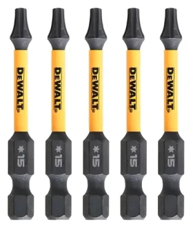 DeWalt Súprava bitov Extreme Torx T15 5 ks / Bity / T15 / 57 mm (DT7394T)
