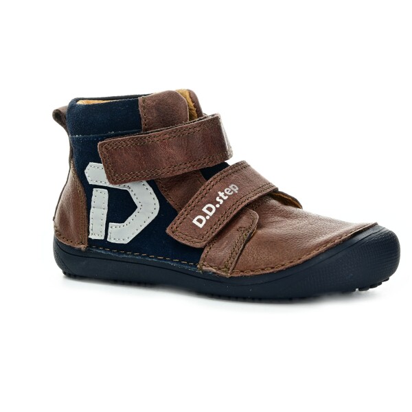 D.D.Step DDStep A063-62725B M+ Chocolate celoročné členkové barefoot topánky 31 EUR
