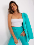 Dámske tyrkysové nohavice DHJ SP 18737.68 - FPrice XXL