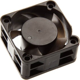 Noiseblocker BlackSilent Pro Fan PM1 čierna / 40mm / 13.9 dB @ 2800 RPM / 4.2 CFM / 3-pin (ITR-PM-1)