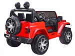 Mamido Detské elektrické autíčko Jeep Wrangler Rubicon 4x4 zelená