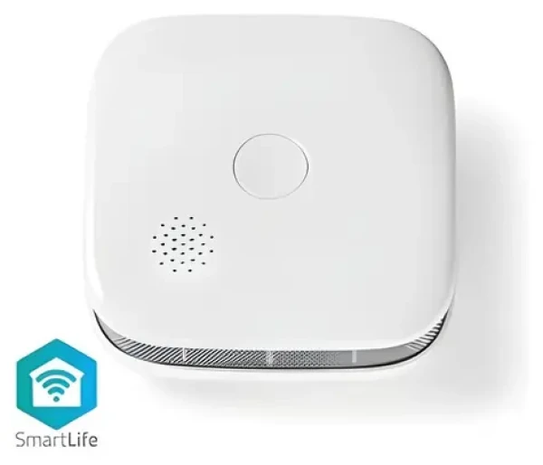 Nedis SmartLife Detektor dymu / Detektor dymu / Wi-Fi / EN 14604 / Napájanie z batérie (WIFIDS20WT)
