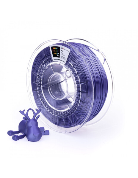PLA SATIN filament Violet 1,75 mm Print With Smile 1 kg