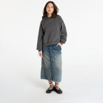 Mikina Carhartt WIP W' Hooded Benton Sweat Graphite Garment Dyed L