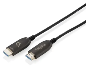 Digitus AK-330126-100-S / HDMI AOC optický kábel / UHD 8K 60Hz / 48 Gbit / s / HDMI 2.1 / 10 m (AK-330126-100-S)