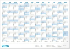 NOTIQUE Ročný kalendár 2026, A2, 59,4 x 42 cm (PGN-35767)
