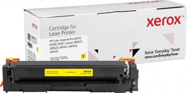 Xerox TON Xerox Everyday Toner 006R04182 Gelb alternativ zu HP Toner 202X CF542X