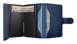 Kožená mini peňaženka Secrid Miniwallet Crisple Navy