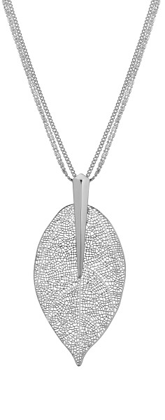 Troli Strieborný náhrdelník s vavrínovým listom Laurel