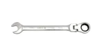 YATO Očkoplochý račňový kľúč s kĺbom / 19 mm / Dĺžka 245 mm / 72 zubov / CrV (YT-1685)