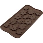 Silicone form for chocolate – snowflakes - Silikomart - Silikomart