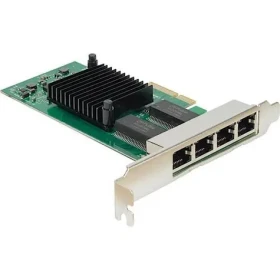 Inter-tech ST-7238 / Sieťová karta / 4X RJ45 / Gigabit / PCI Express / Intel I350 (77773010)