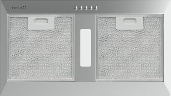 Cata CATA Hood GCB 55 X Canopy, Energy efficiency class C, Width 55 cm, 371 m3/h, Mechanical, LED, Stainless steel/Grey