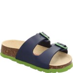 Chlapčenské korkové papuče FOOTBAD Blue/Green Superfit 1-800111-8210 - 31