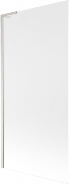 MEXEN/S - Next L vaňová zástena FIX 90 x 150, dekor, nikel kartáčovaná 895-090-000-03-30-97