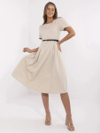 Dámske šaty MI SK A2328.41 beige - FPrice UNI