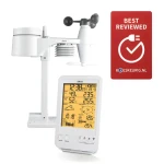 Alecto WS-4800 biela / Meteostanica / bezdrôtový snímač / dosah 100 m / 868 MHz (WS-4800)
