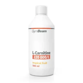 L-karnitín - GymBeam (tropical fruit, 500 ml) (3738-6-500ml-tropicalfruit)