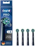 Oral-B 860236 Cross Black / Náhradná hlavica pre sonickú zubnú kefku / 4 ks (860236)