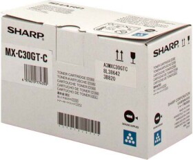 Sharp MX-C30GT Cyan Originál (MX-C30GTC)