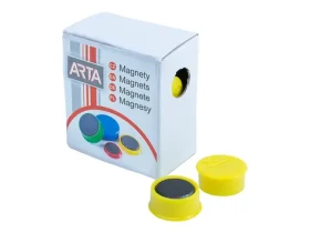 ARTA Magnety priemer 16mm žlté (10ks v balení) (DI-M16-zluta)