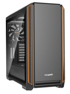 Be quiet! SILENT BASE 601 Window Orange / E-ATX / 1x USB 2.0 + 2x USB 3.0 / priehľadná bočnica (BGW25)