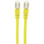 Intellinet 350556 RJ45 sieťové káble, prepojovacie káble CAT 6A S/FTP 30.00 m žltá fóliové tienenie, tienenie pletivom, bez halogénov 1 ks; 350556