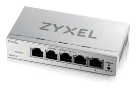 ZyXEL GS1200-5V3 sivá / Switch / Desktop / 5x GLAN / Managed L2 / Fanless (GS1200-5V3-EU0101F)