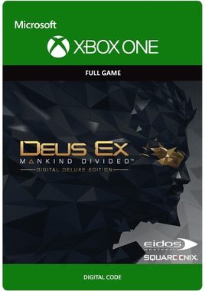 XONE Deus Ex Mankind Divided Digital Deluxe Edition / Elektronická licencia / Akčné / Angličtina / od 18 rokov / Hra pre Xb (G3Q-00192)