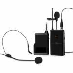 MOZOS MIC-UHF-SET čierna / klopový mikrofón / bezdrôtový (MIC-UHF-SET)